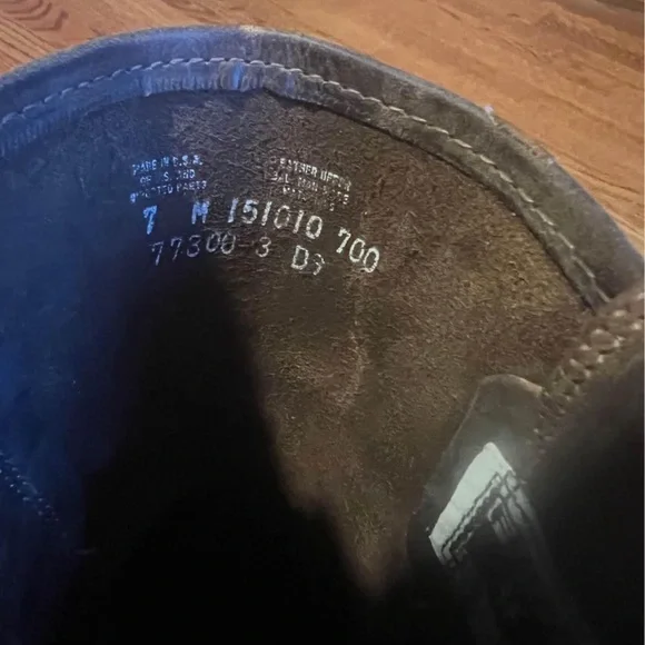 Original VINTAGE FRYE boots - Classic Harness style - Picture 5 of 10